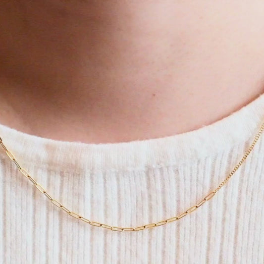 Layered Fusion - Duality Necklace - Where Elegance Meets Rebellion